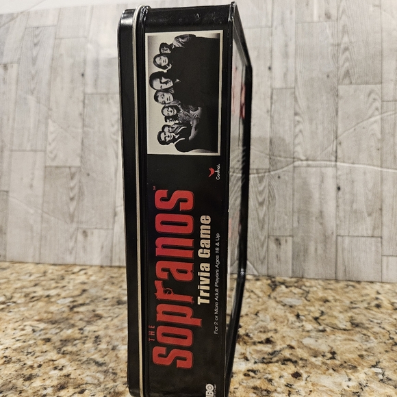 HBO The Sopranos Trivia Game w/Collectible Tin Box - Picture 3 of 16